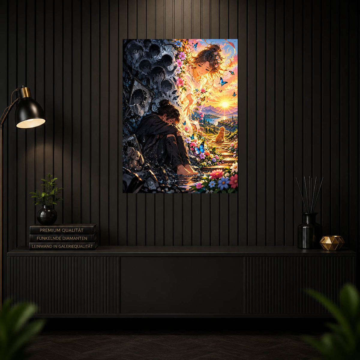 Diamond Painting - Allein