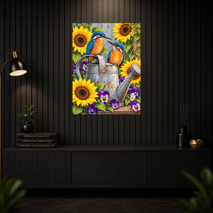 Diamond Painting - Sonnenblumengarten