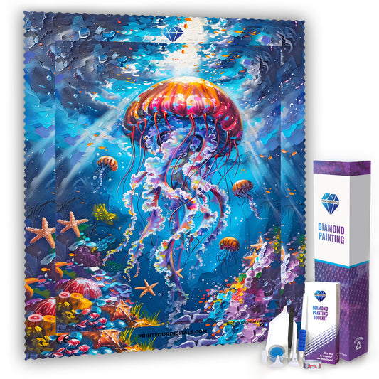 Diamond Painting - Jellyfish Dance