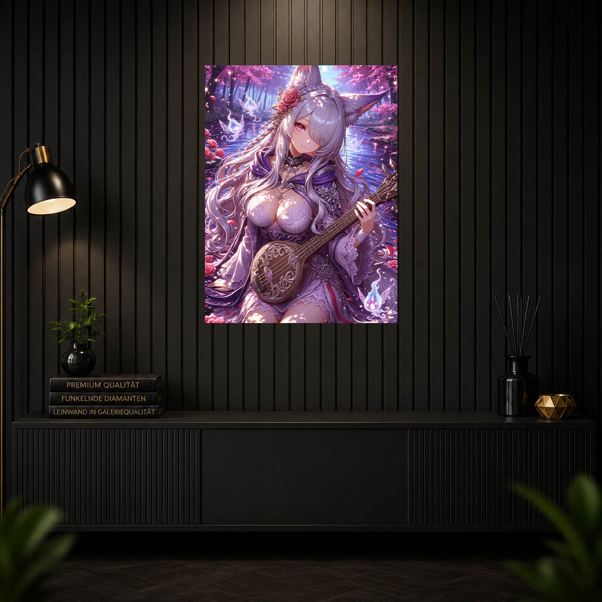 Diamond Painting – Melodie der Mondelfe