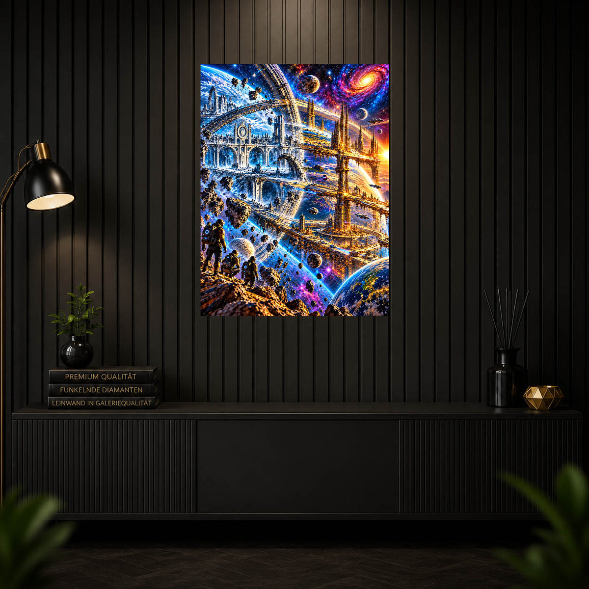 Diamond Painting - Kathedrale der Sterne