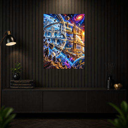 Diamond Painting - Kathedrale der Sterne