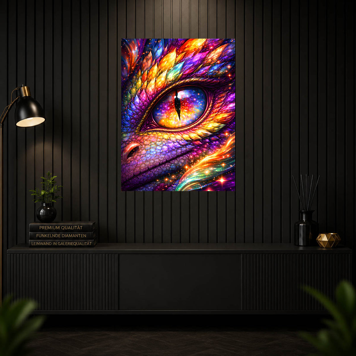 Diamond Painting – Regenbogendrache