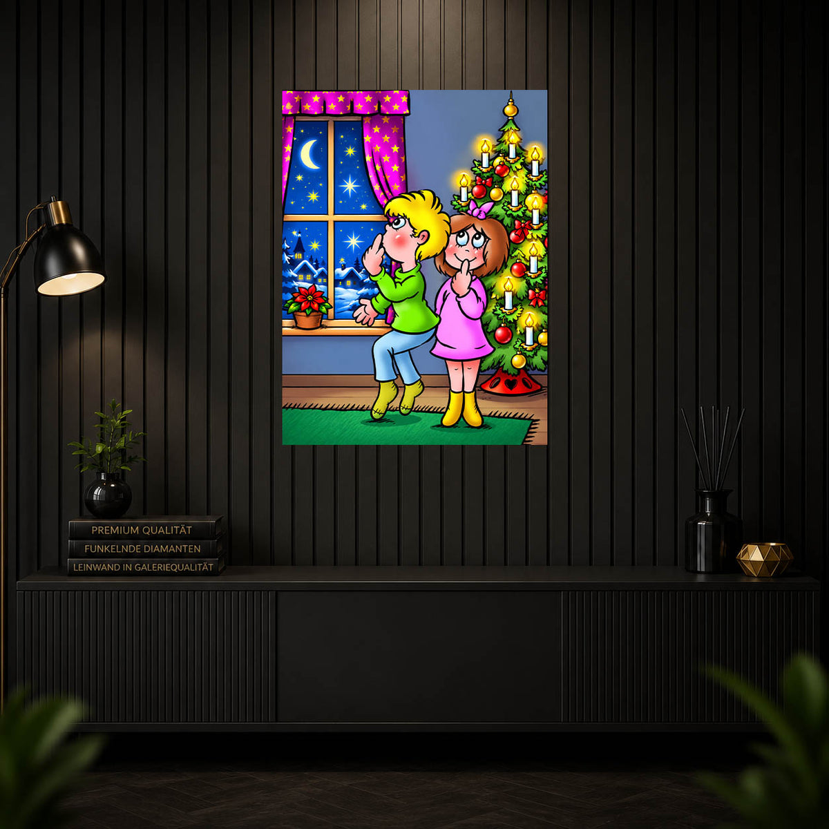 Diamond Painting - Weihnachtswünsche