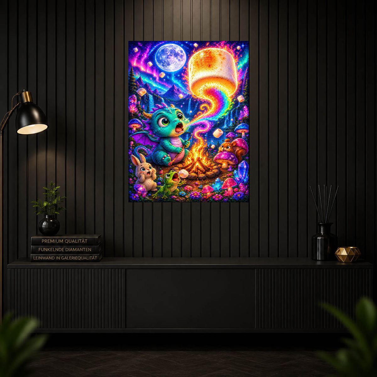 Diamond Painting - Zauberdrache Puff