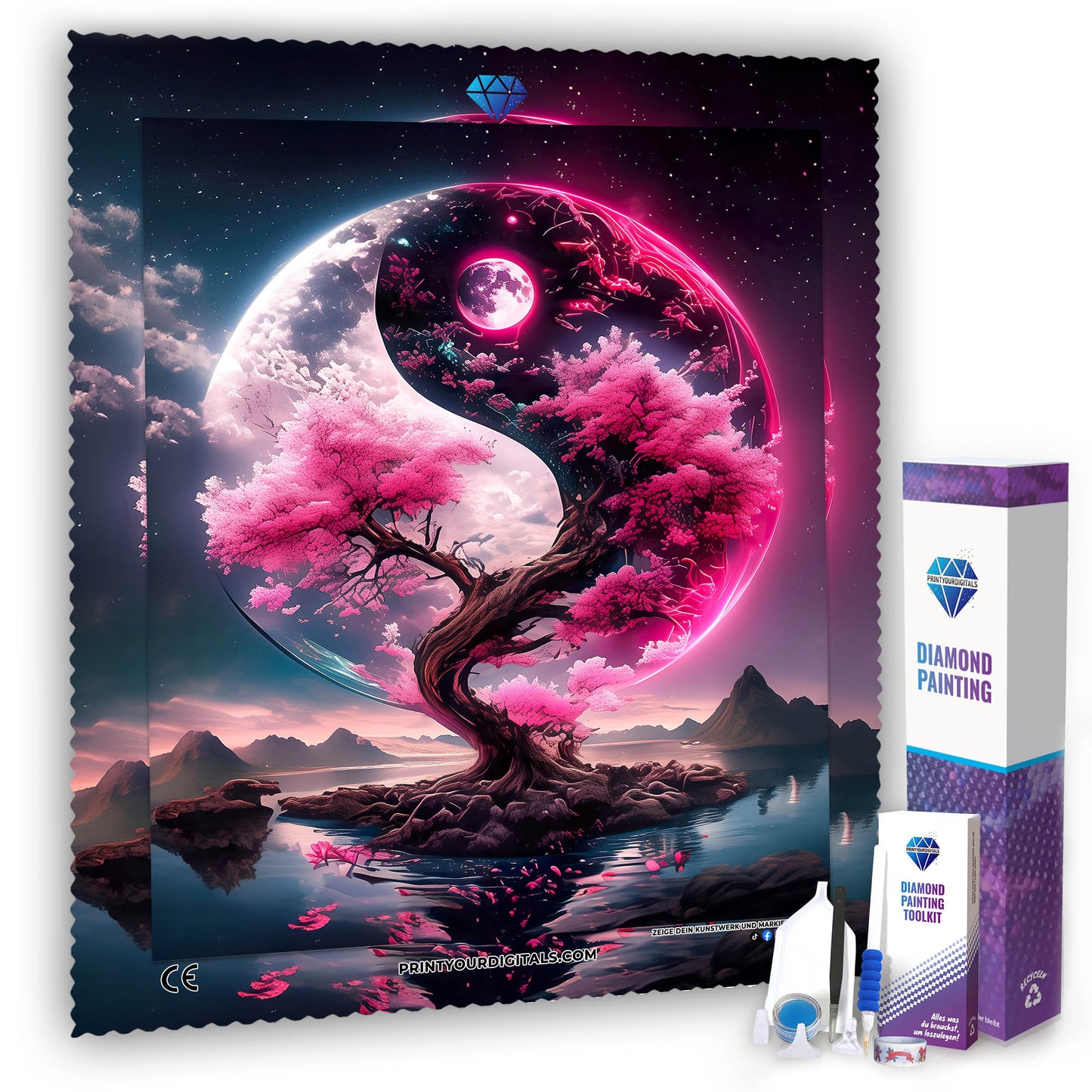 Diamond Painting - Kosmische Harmonie