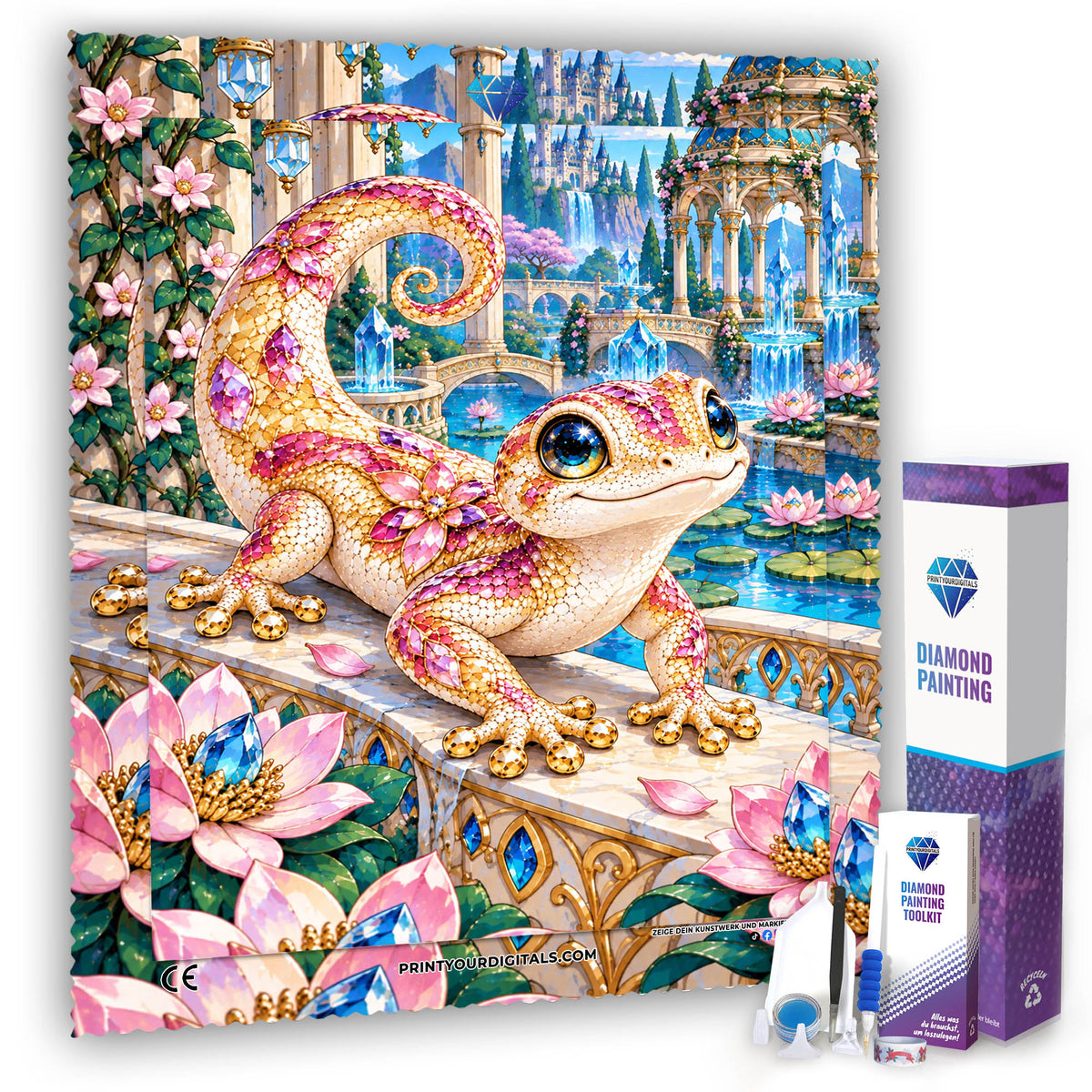Diamond Painting - Juwelengecko