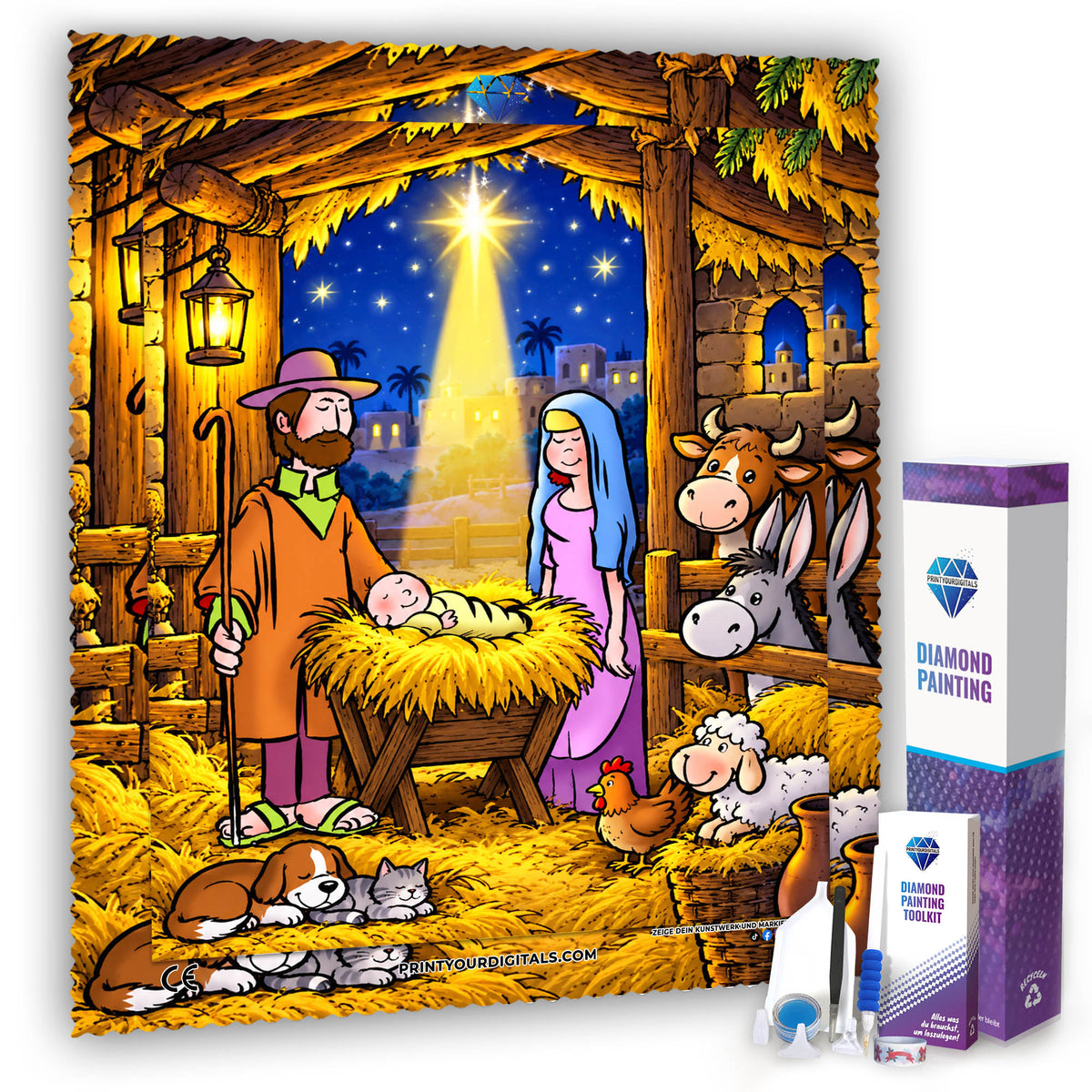 Diamond Painting – Das Wunder von Bethlehem