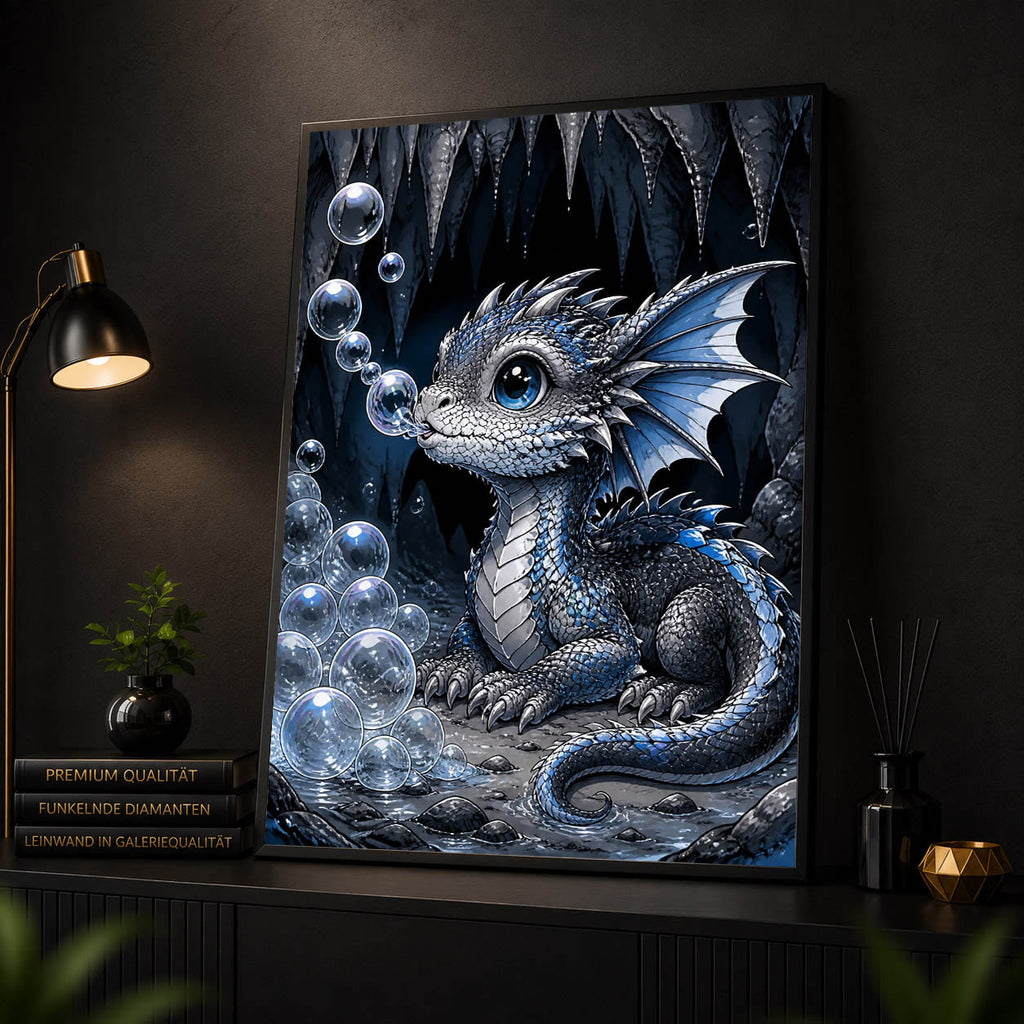 Diamond Painting - Seifenblasendrache