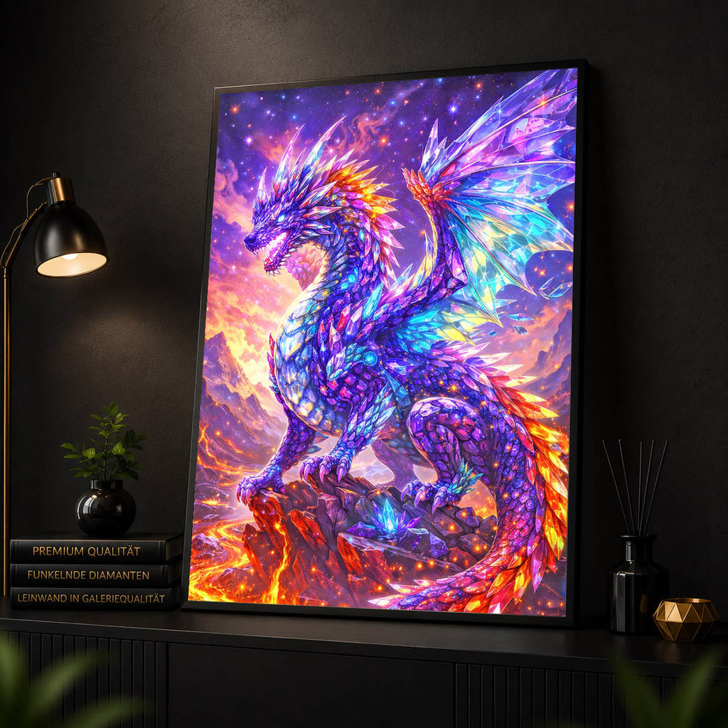 Diamond Painting – Der Kristallphönixdrache