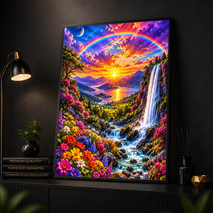 Diamond Painting - Regenbogenparadies