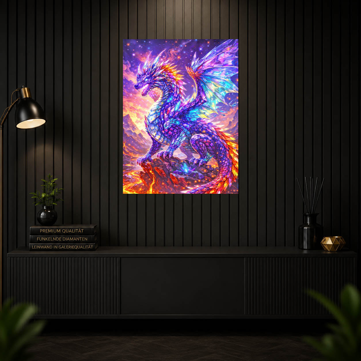 Diamond Painting – Der Kristallphönixdrache