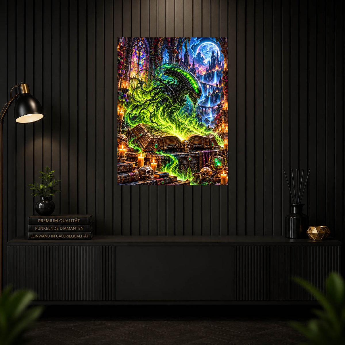 Diamond Painting - Das verbotene Grimoire