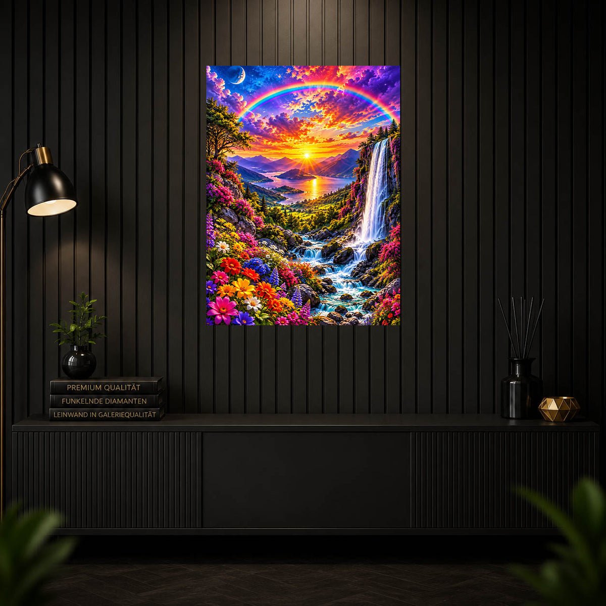 Diamond Painting - Regenbogenparadies