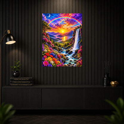Diamond Painting - Regenbogenparadies
