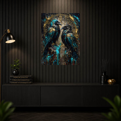 Diamond Painting - Mystische Raben
