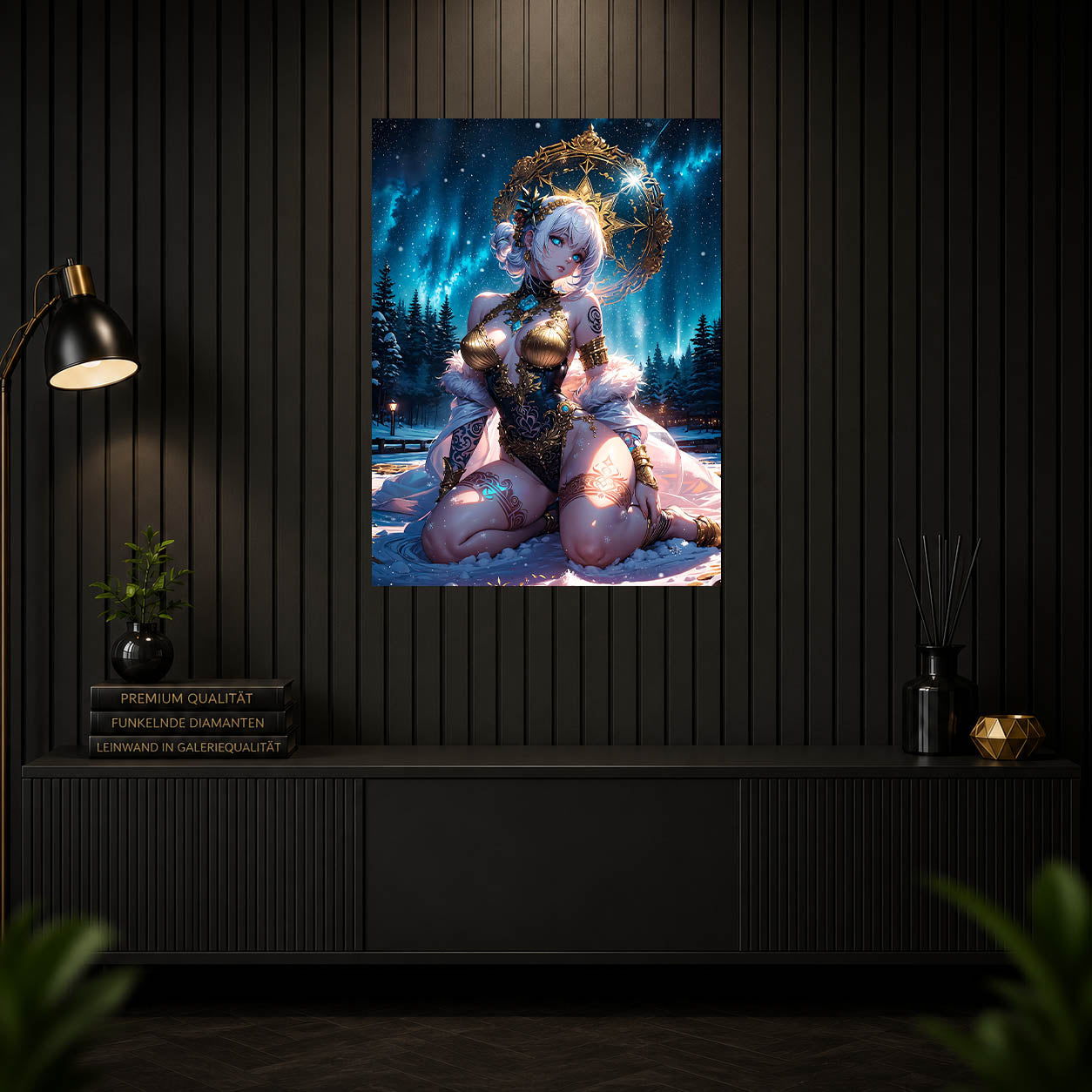 Diamond Painting - Polarlicht Göttin