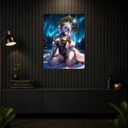 Diamond Painting - Polarlicht Göttin