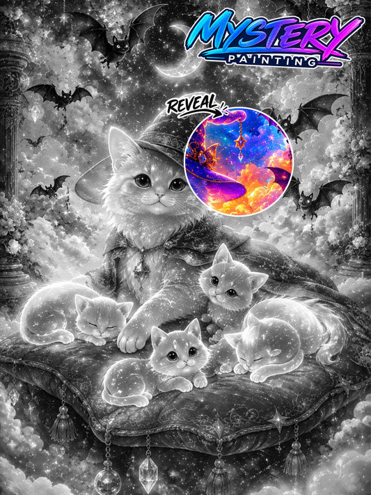 Mystery Painting – Mama der Geisterkatzen