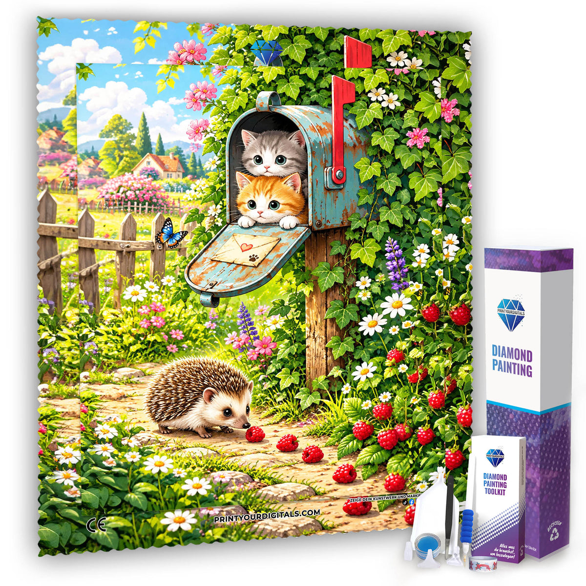 Diamond Painting - Post ist da!
