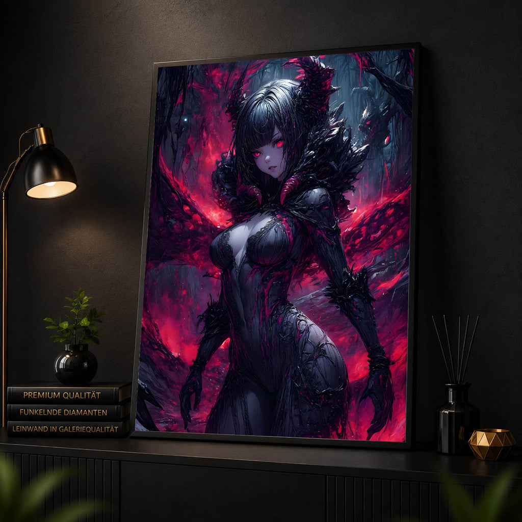 Diamond Painting - Dunkle Dämonin