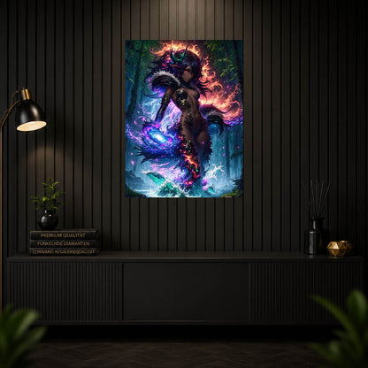 Diamond Painting - Elementarmagierin