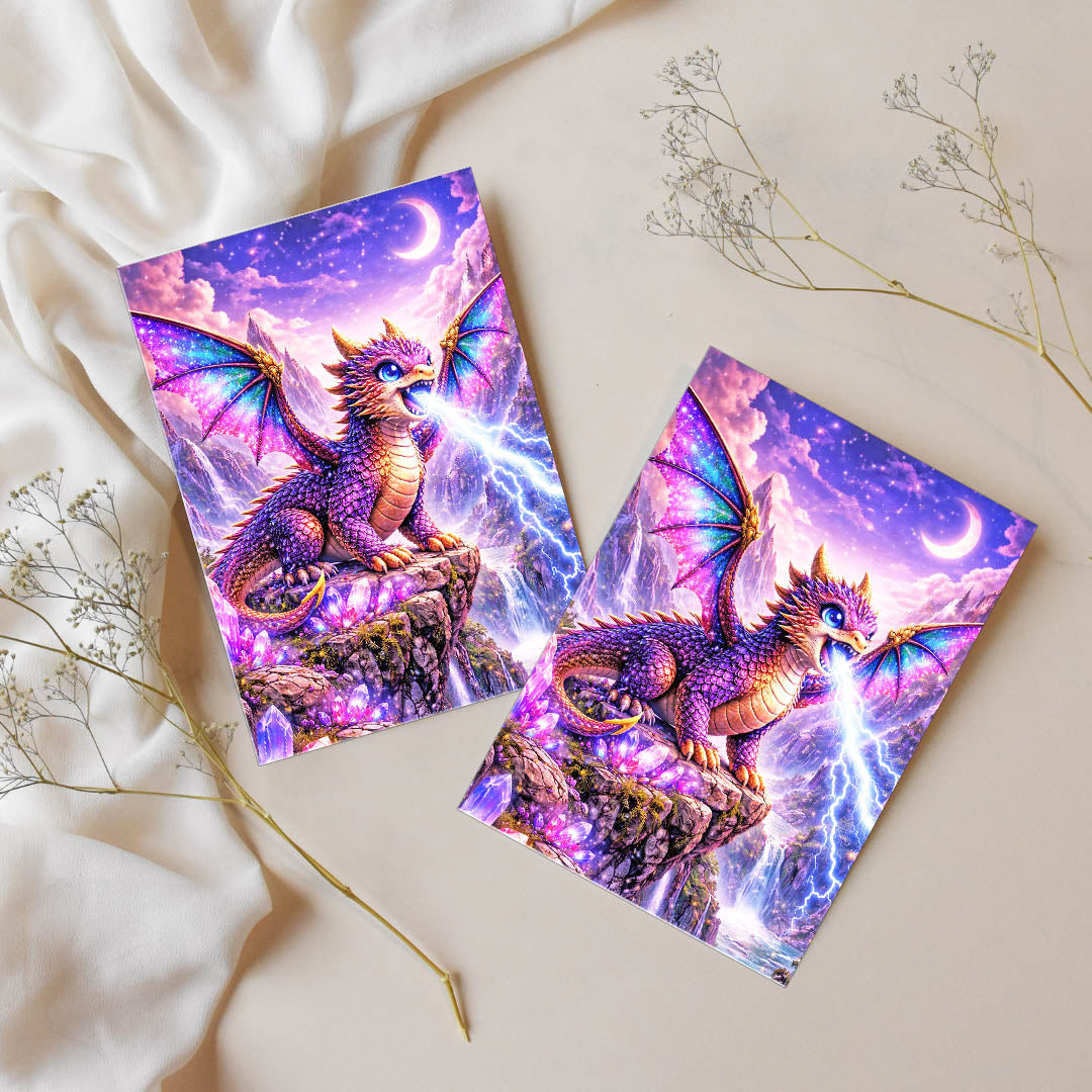 Sticker – Drako der Mondwächter