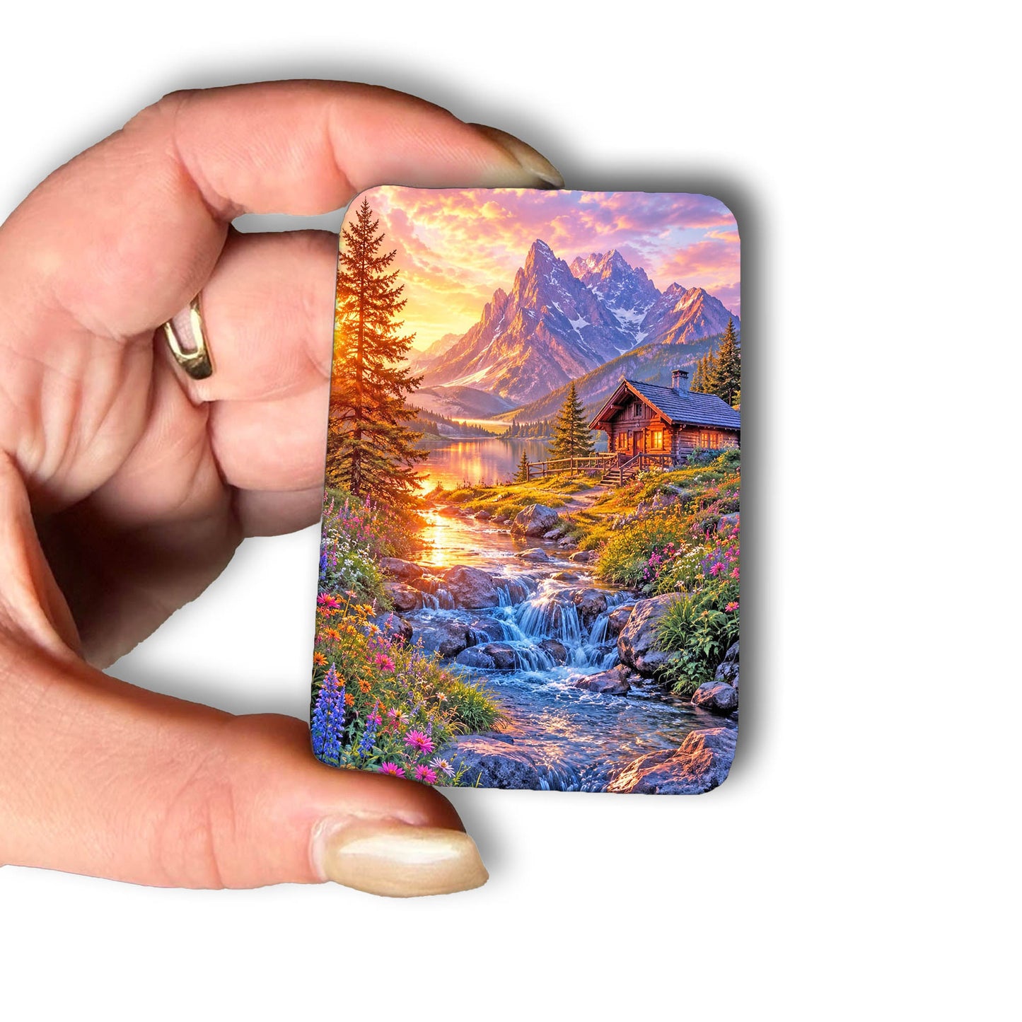Cover Minder – Alpenglühen am Bergsee