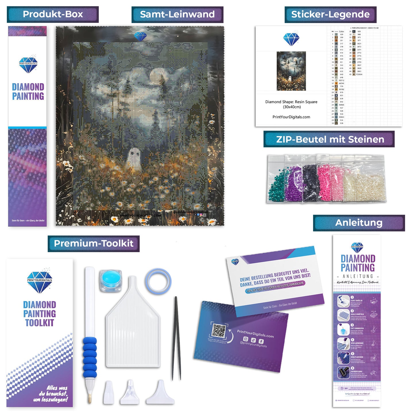 Diamond Painting - Geisterstunde