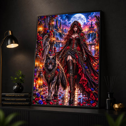 Diamond Painting - Rosenwächterin