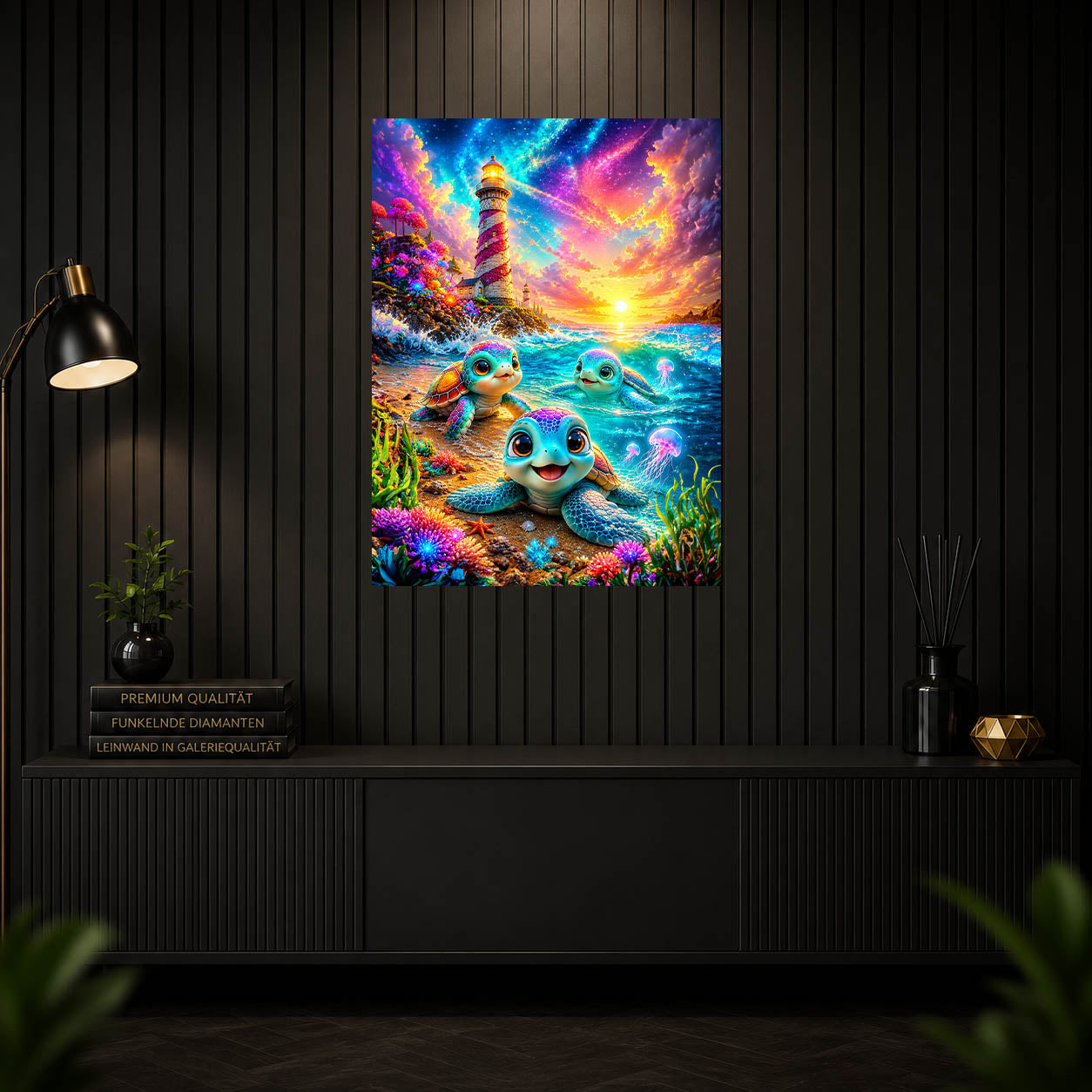 Diamond Painting - Schildkrötenwanderung