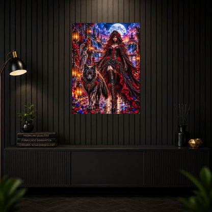 Diamond Painting - Rosenwächterin