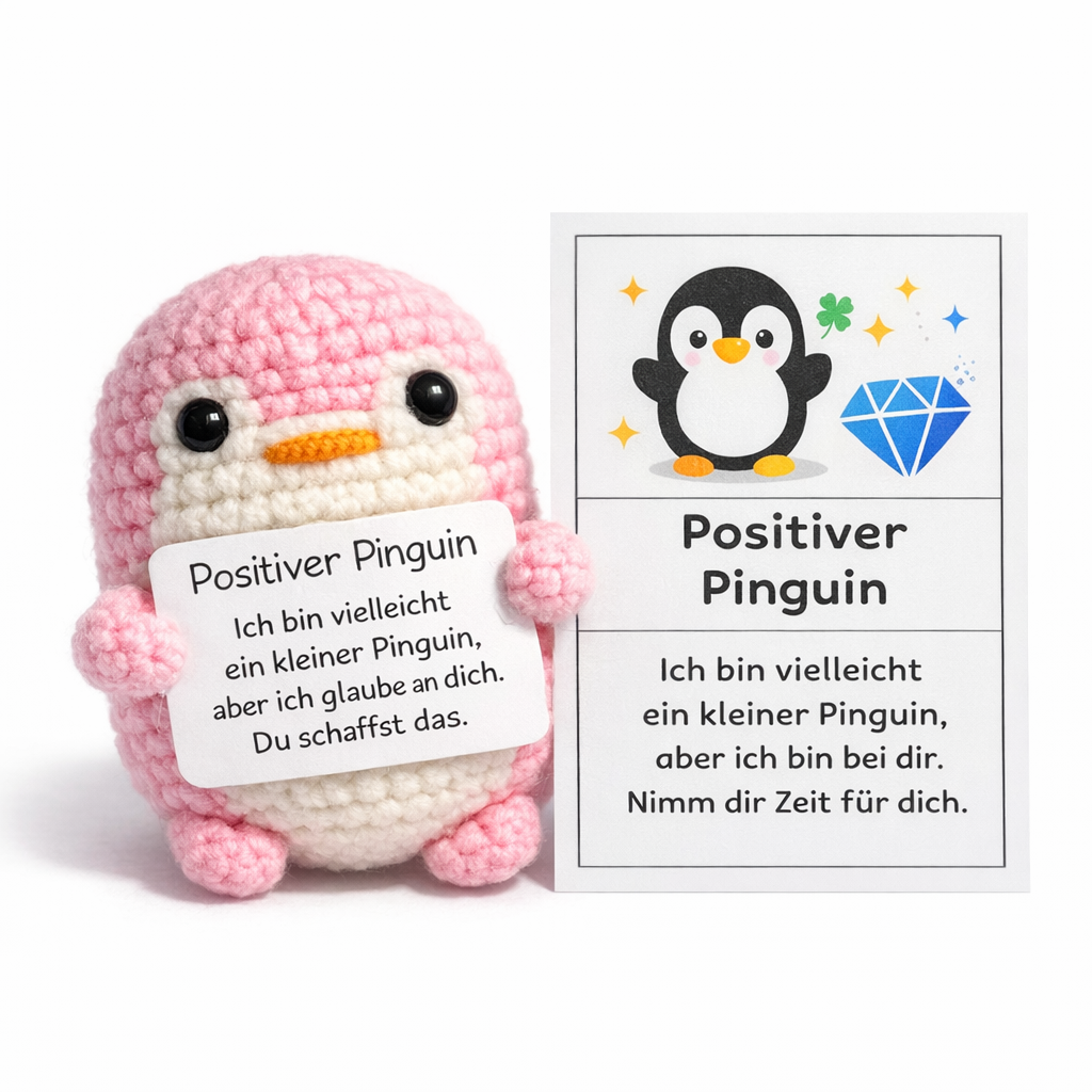 Positiver Pinguin - Dein Painting Helfer