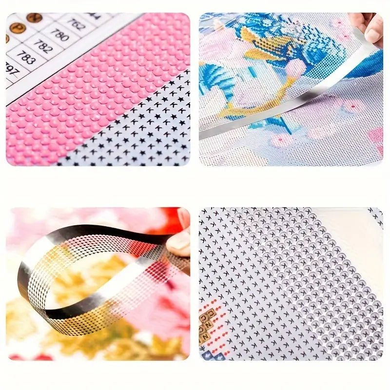 Edelstahl-Schablone für Diamond Painting – Lineal für runde Steine | DIY Diamond Painting Zubehör