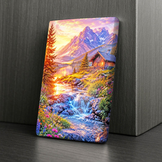 Cover Minder – Alpenglühen am Bergsee