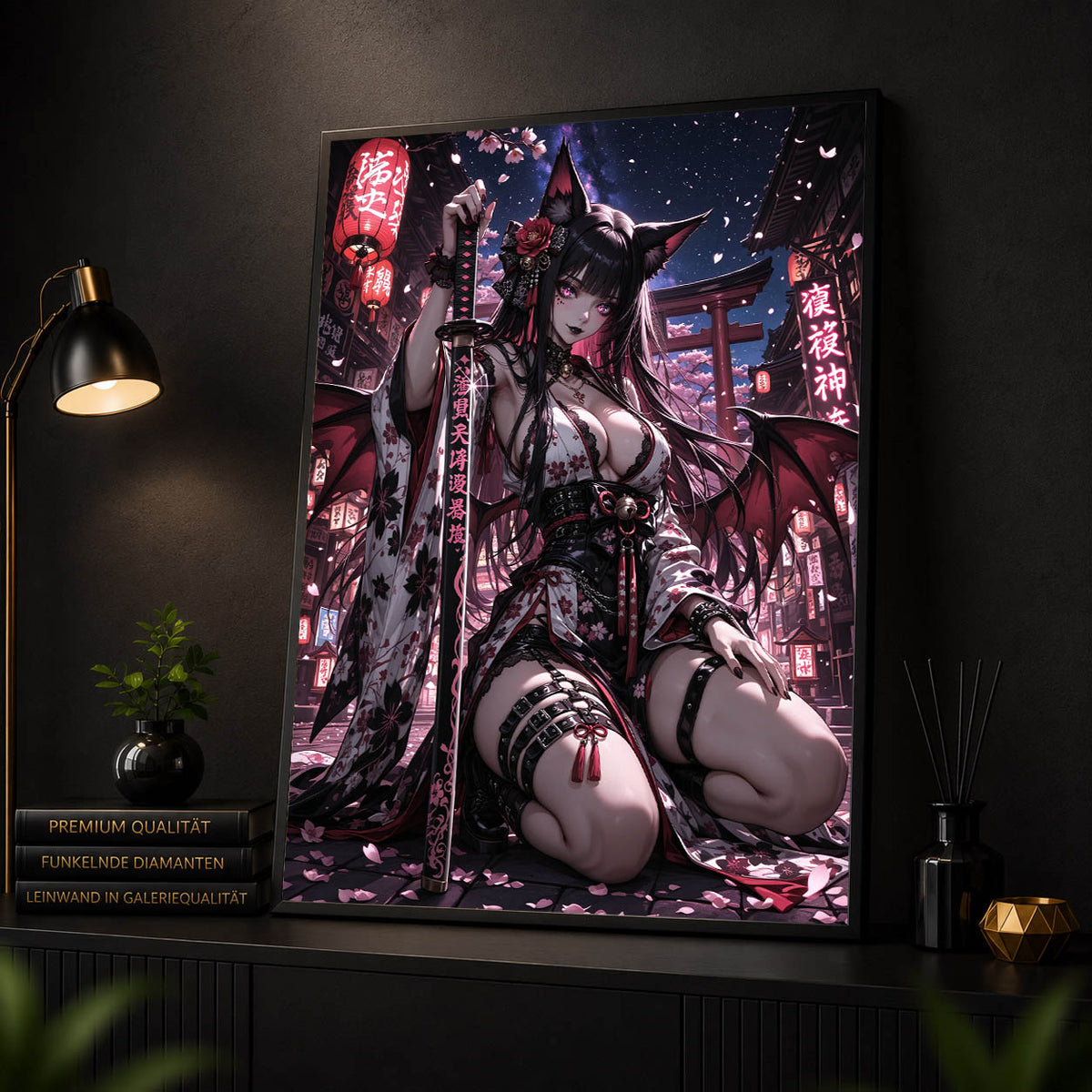 Diamond Painting - Klingen der Kirschblüten
