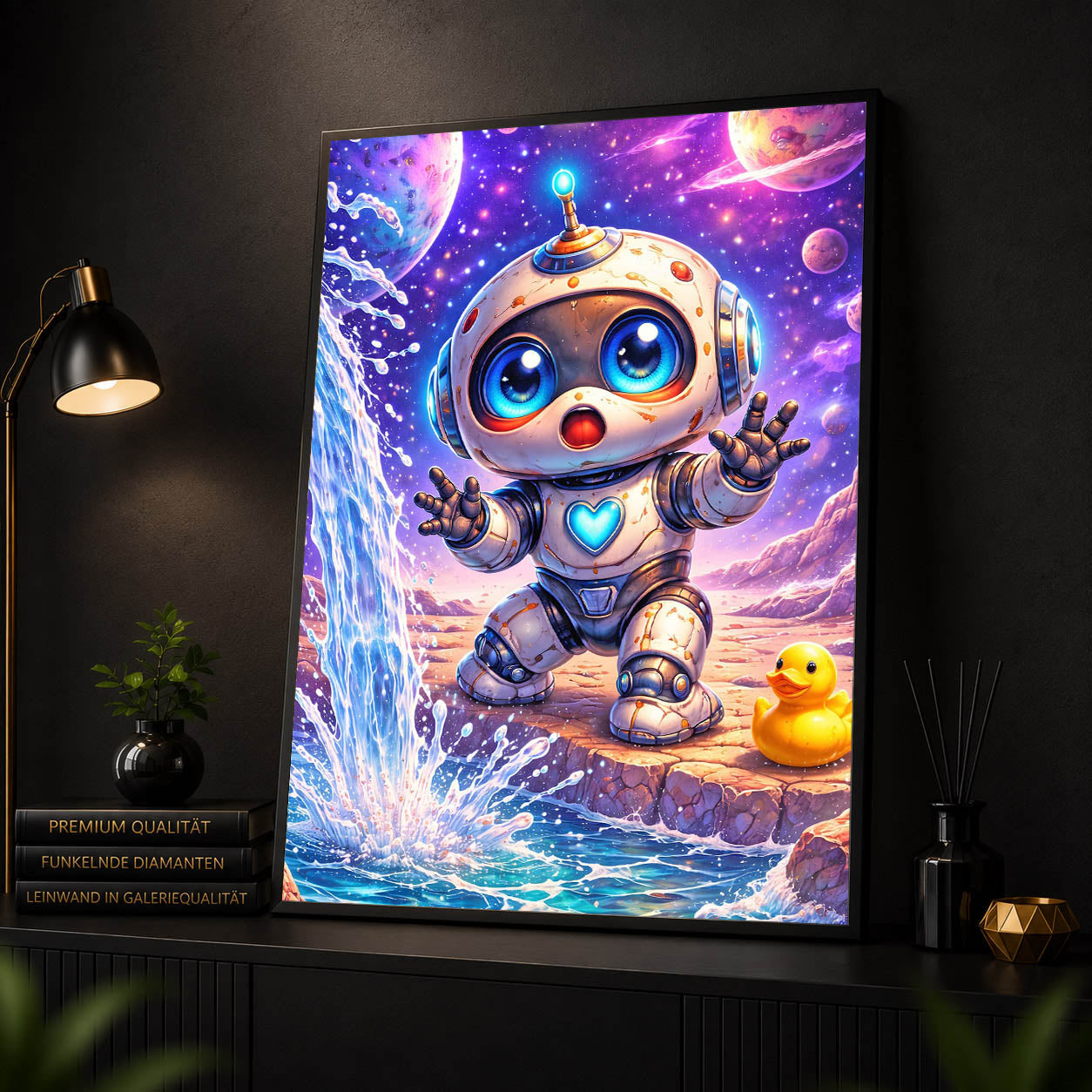 Diamond Painting – Der kleine Sternenreisende