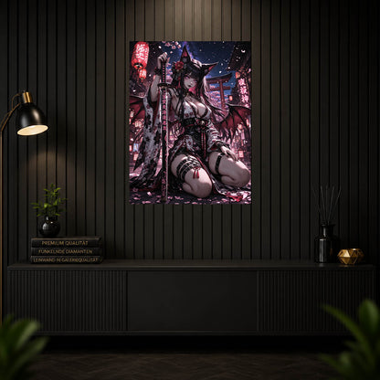 Diamond Painting - Klingen der Kirschblüten