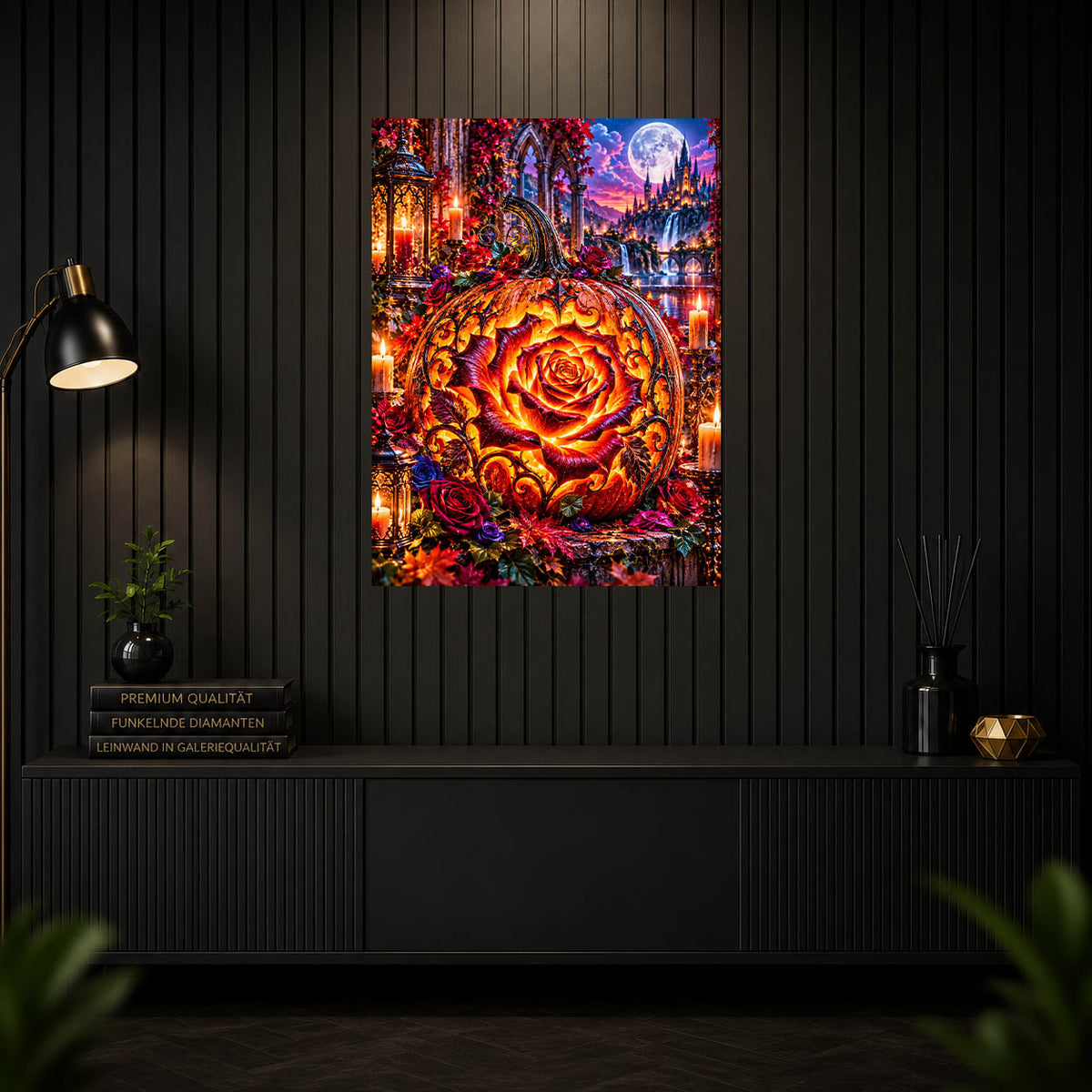 Diamond Painting - Rosenkürbis