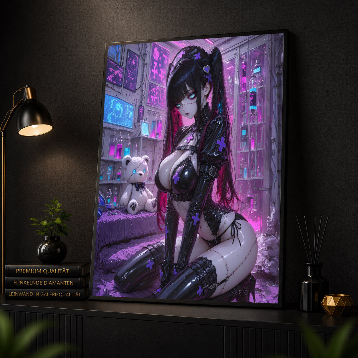 Diamond Painting – Dunkle Krankenschwester