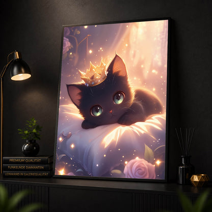Diamond Painting - Kitten Babykönigin