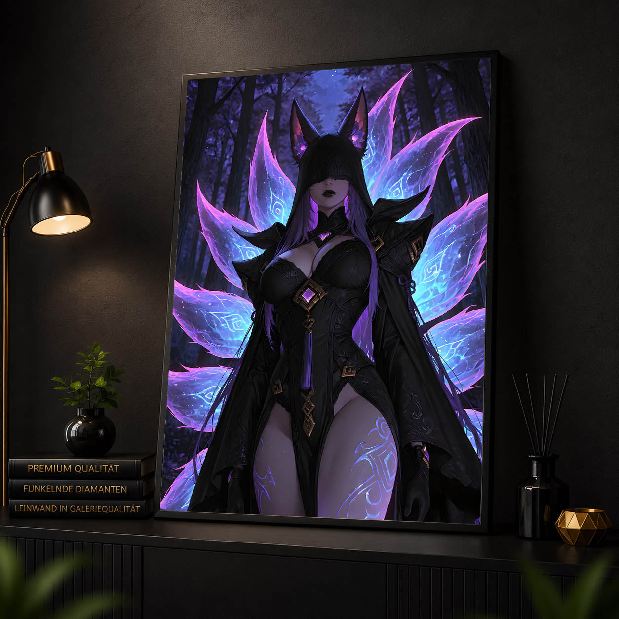 Diamond Painting - Dunkle Feenfüchsin