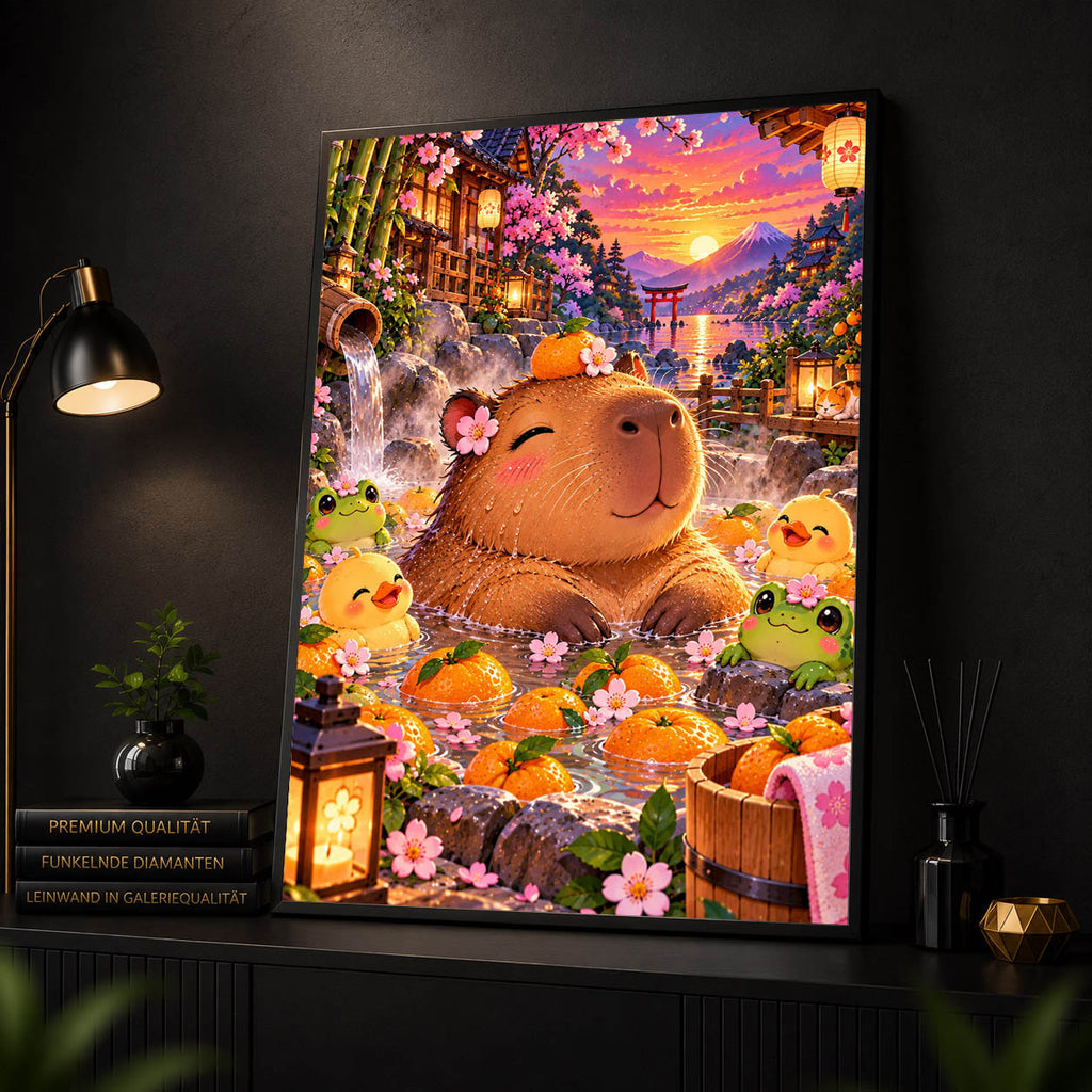 Diamond Painting - Capybara in Spa
