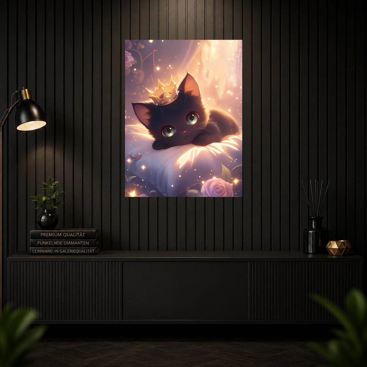 Diamond Painting - Kitten Babykönigin