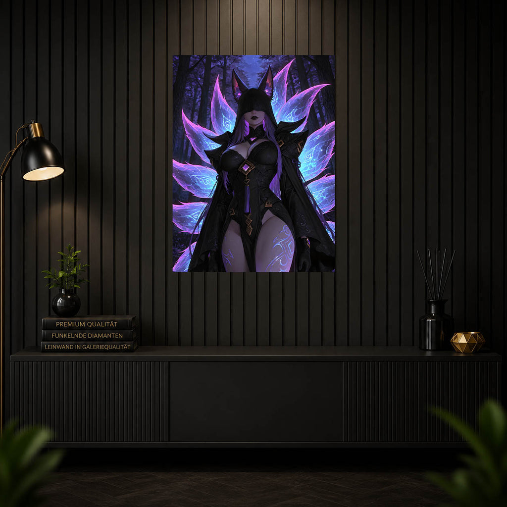 Diamond Painting - Dunkle Feenfüchsin