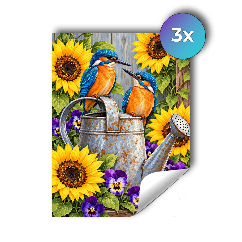 Sticker – Sonnenblumengarten