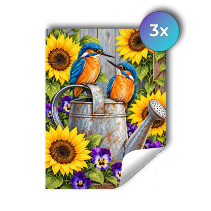 Sticker – Sonnenblumengarten