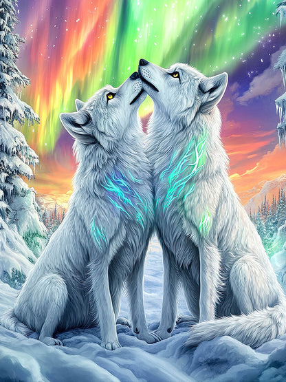 Diamond Painting - Aurora Arktis