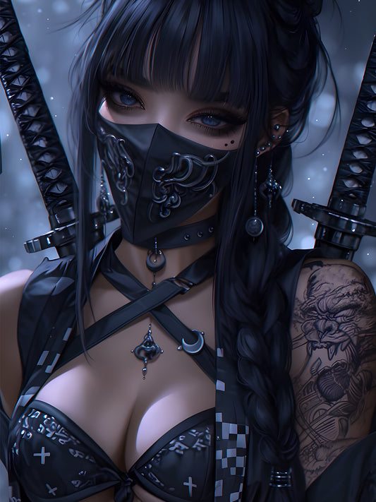 Diamond Painting - Gothic Samurai