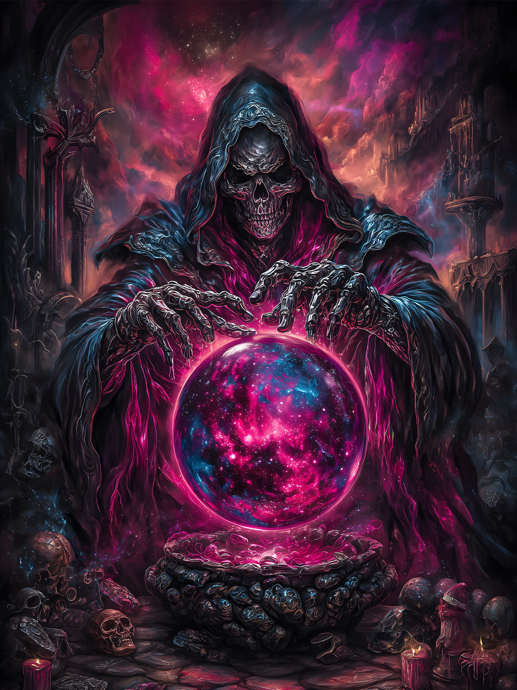 Diamond Painting - Seher des Todes
